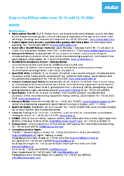 Daily (next week)