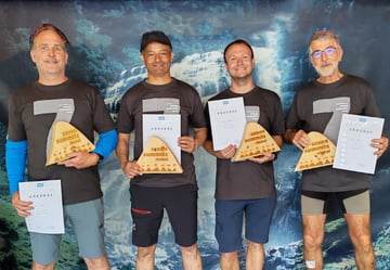 Liesse Abdou, Ulrich Vermehr, Dirk Schulze und Mark Akselrod