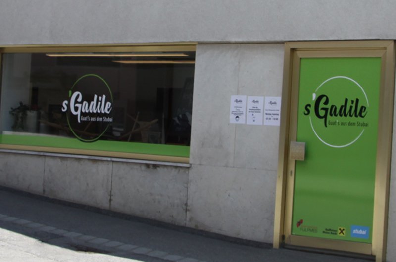 s'Gadile von außen fotografiert