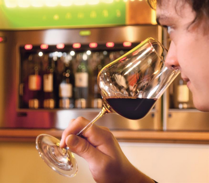 Weinverkostung bei Vino Ribis