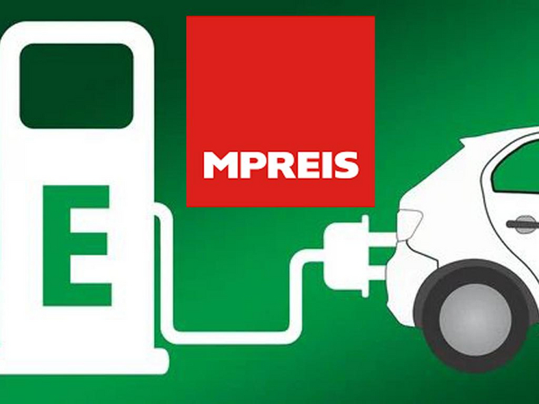 E-Ladestation MPreis Neustift