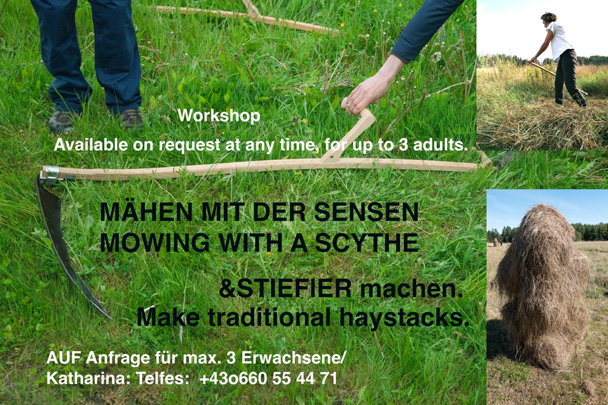 Mähen mit Sense