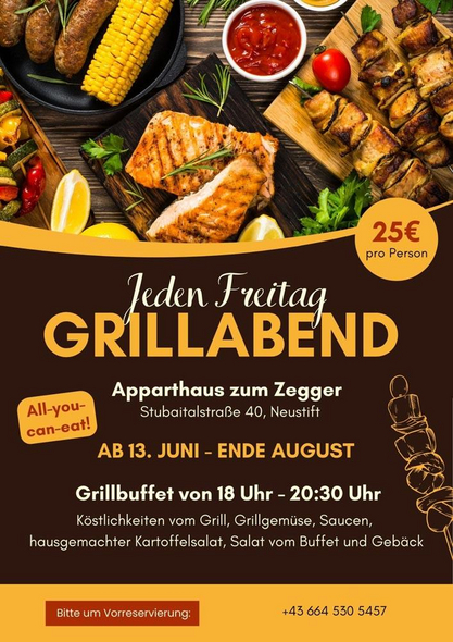 Grillabend Zegger 2026