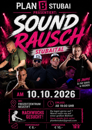 Sound Rausch Plakat